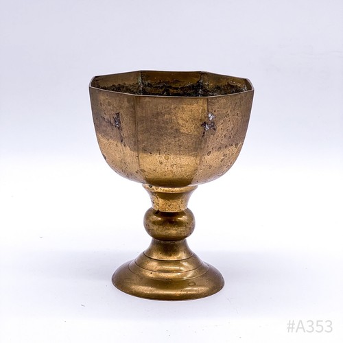 Art déco messing kelch - art, pokal
