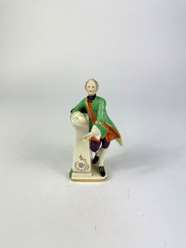 Antike porzellan figur rokoko - porzellan,