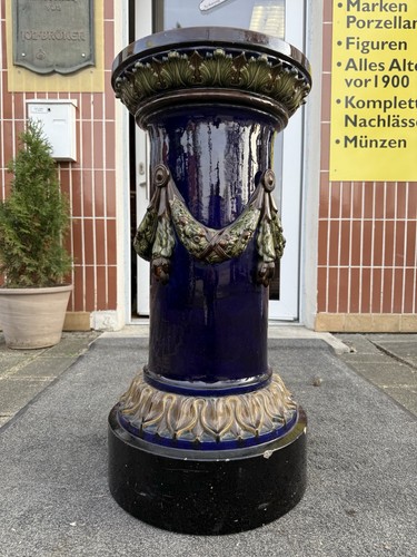 Majolika porzellan säule - porzellan,