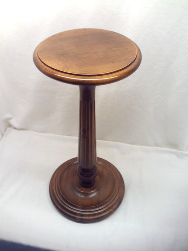 Holz blumensäule vintage - holz,