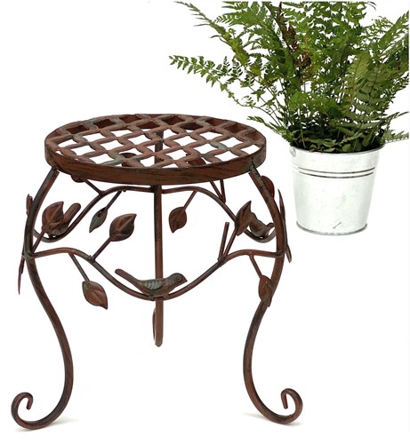 Blumenhocker metall braun - blumenhocker,