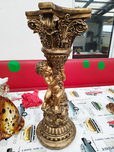 Barock dekosäule mit - dekosäule,