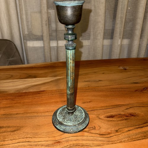 Bronze kerzenleuchter massive - bronze,