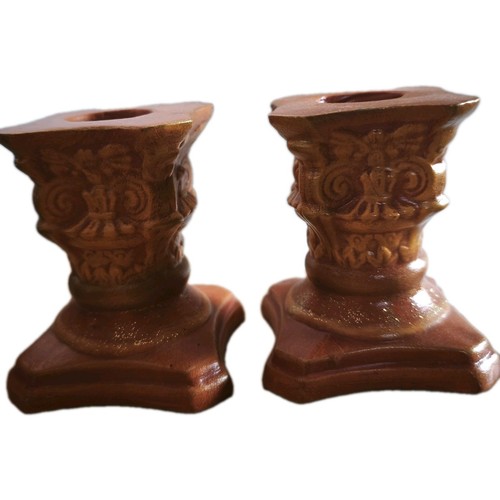 Kerzenständer säule antik - 2x,