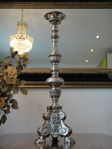 Kirchenleuchter silber antik - silber,